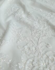 Tyl Glitter Wh