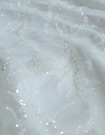 Tyl Glitter Wh